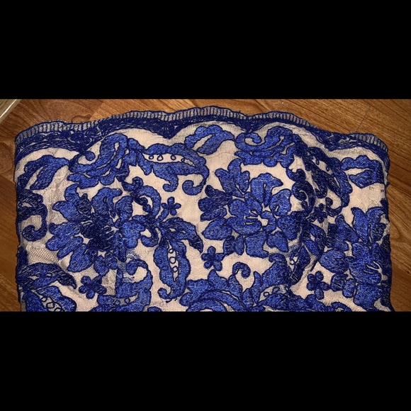 Formal Short Strapless Dress - Picture 5 of 6